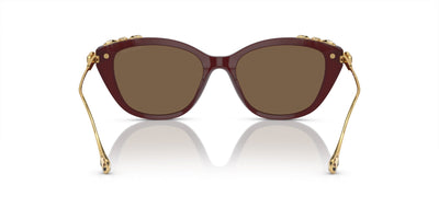 Swarovski SK6010 Opal Burgundy/Dark Brown #colour_opal-burgundy-dark-brown