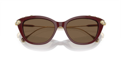 Swarovski SK6010 Opal Burgundy/Dark Brown #colour_opal-burgundy-dark-brown