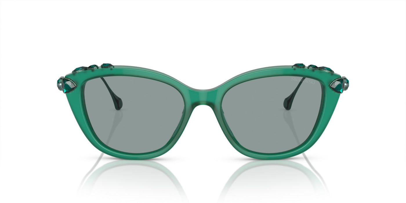 Swarovski SK6010 Opal Green/Dark Grey #colour_opal-green-dark-grey