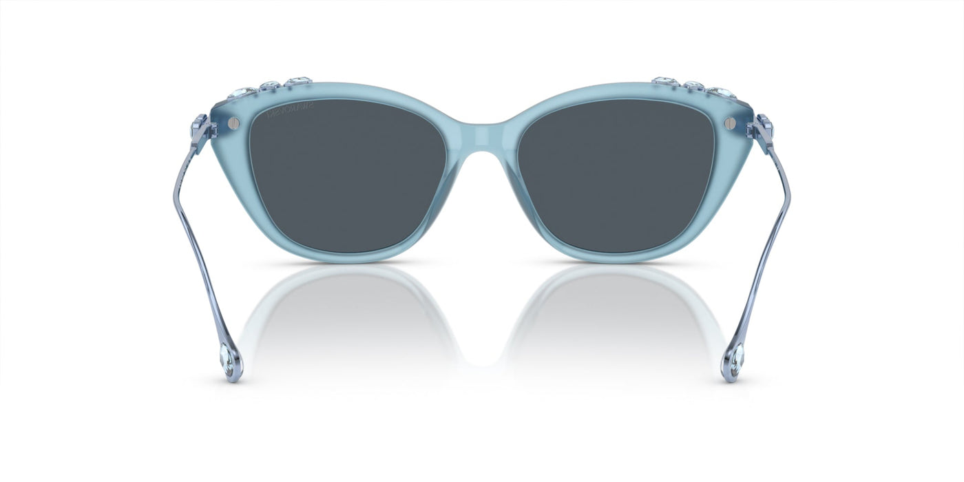 Swarovski SK6010 Opal Light Blue/Dark Grey #colour_opal-light-blue-dark-grey