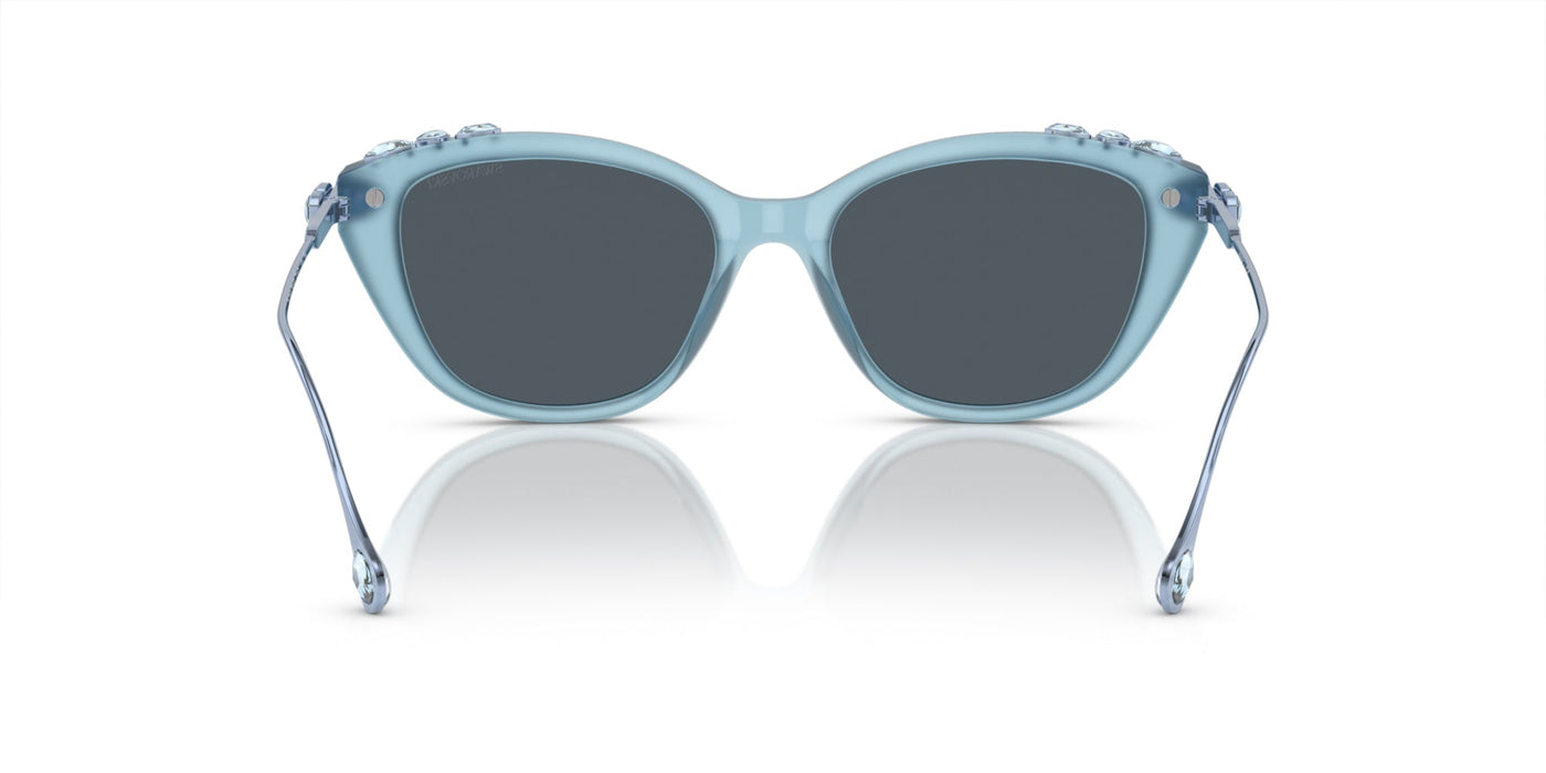 Swarovski SK6010 Opal Light Blue/Dark Grey #colour_opal-light-blue-dark-grey