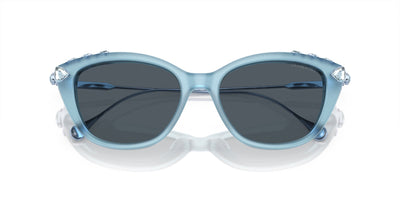 Swarovski SK6010 Opal Light Blue/Dark Grey #colour_opal-light-blue-dark-grey