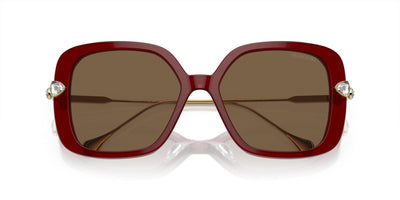 Swarovski SK6011 Transparent Burgundy/Dark Brown #colour_transparent-burgundy-dark-brown