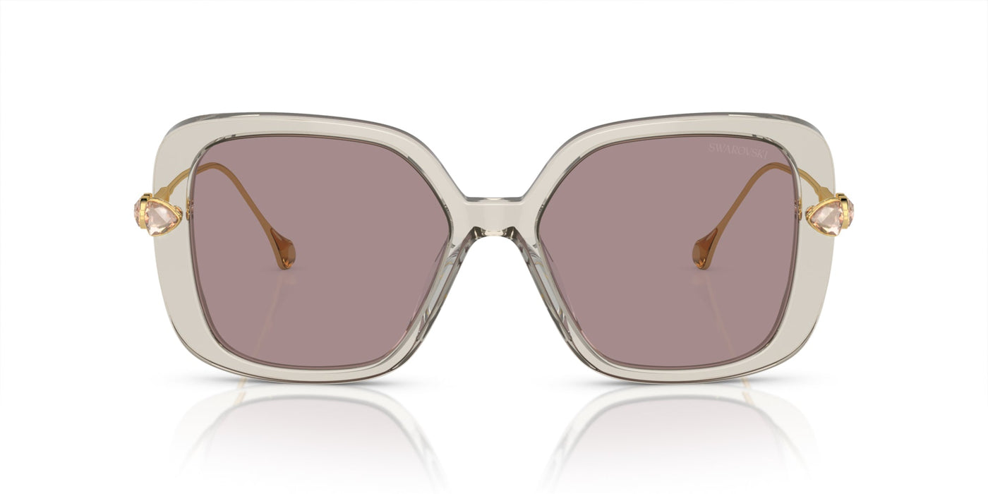 Swarovski SK6011 Transparent Light Brown/Violet #colour_transparent-light-brown-violet