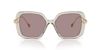 Swarovski SK6011 Transparent Light Brown/Violet #colour_transparent-light-brown-violet