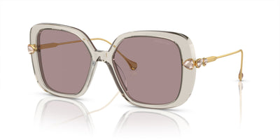 Swarovski SK6011 Transparent Light Brown/Violet #colour_transparent-light-brown-violet