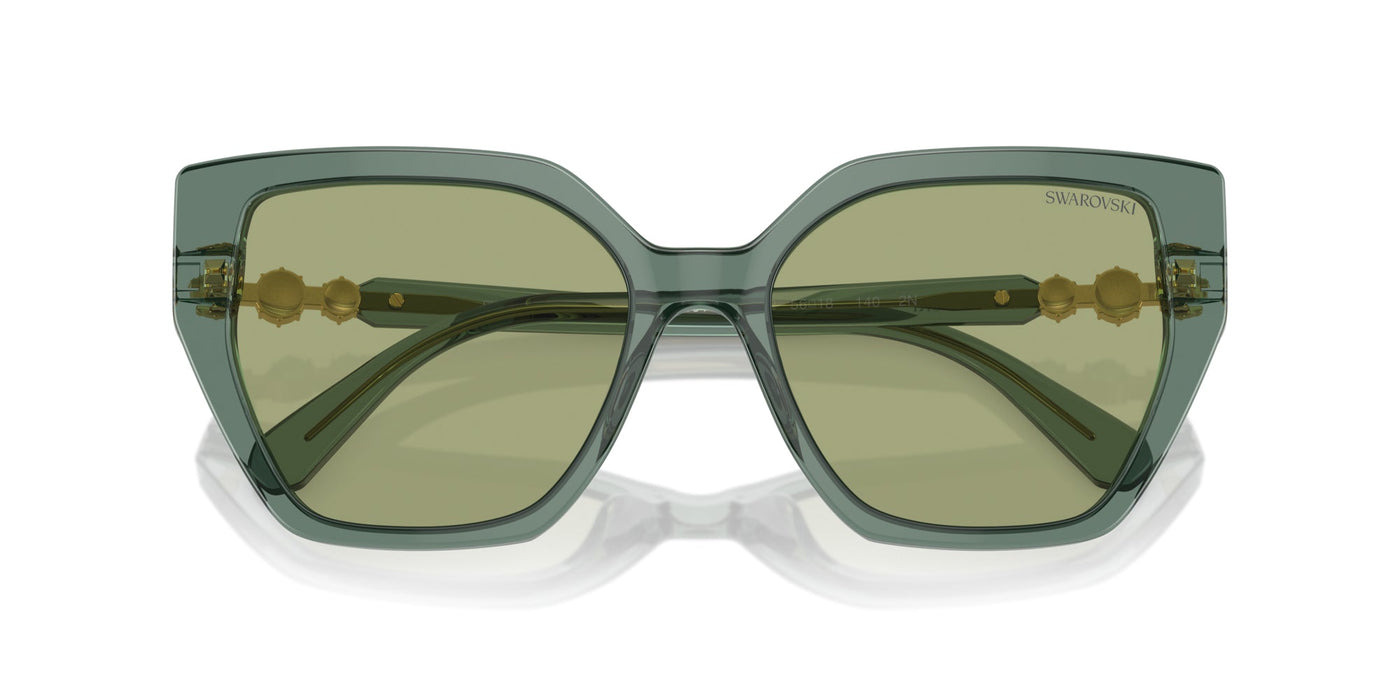 Swarovski SK6016 Transparent Green/Dark Green #colour_transparent-green-dark-green