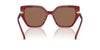Swarovski SK6016 Transparent Burgundy/Dark Brown #colour_transparent-burgundy-dark-brown