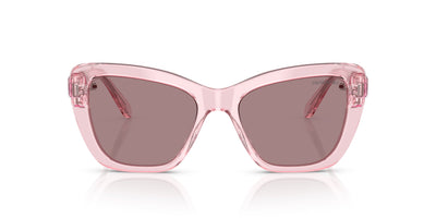 Swarovski SK6018 Transparent Pink/Light Purple Brown #colour_transparent-pink-light-purple-brown