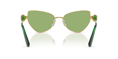 Swarovski SK7003 Gold/Dark Green #colour_gold-dark-green