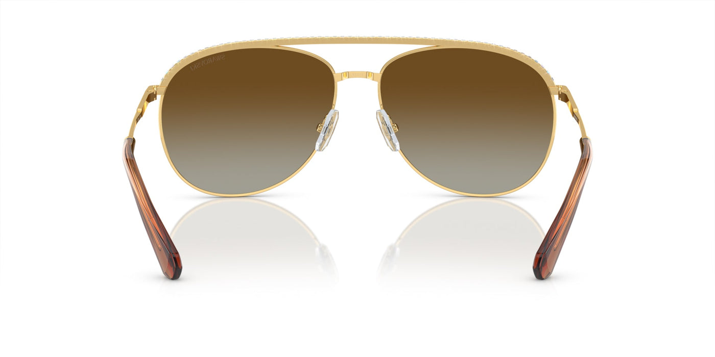 Swarovski SK7005 Gold/Brown Polarised Gradient #colour_gold-brown-polarised-gradient