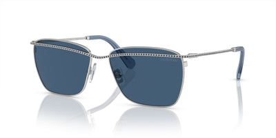 Swarovski SK7006 Dark Silver/Dark Blue #colour_dark-silver-dark-blue