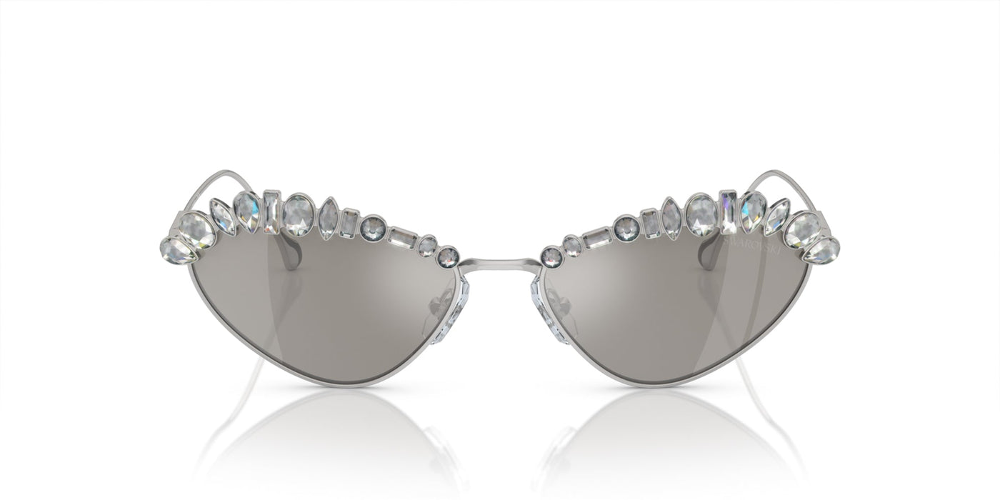 Swarovski SK7009 Silver/Light Grey Silver Mirror #colour_silver-light-grey-silver-mirror