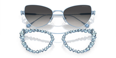 Swarovski SK7011 Matte Light Blue/Grey Gradient #colour_matte-light-blue-grey-gradient