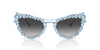 Swarovski SK7011 Matte Light Blue/Grey Gradient #colour_matte-light-blue-grey-gradient