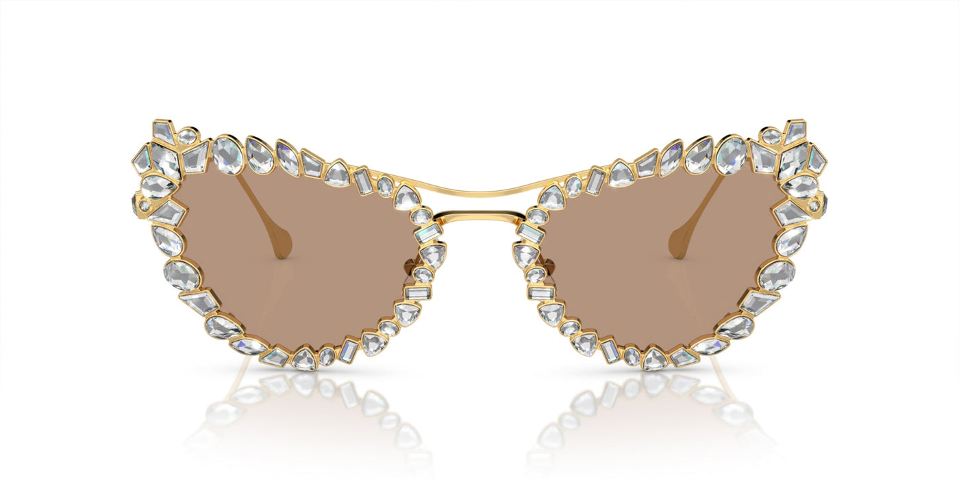 Swarovski SK7011 Gold/Light Brown #colour_gold-light-brown