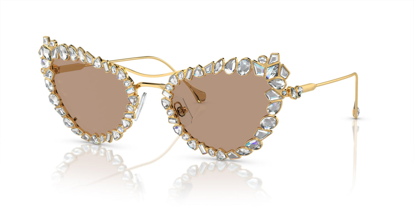 Swarovski SK7011 Gold/Light Brown #colour_gold-light-brown