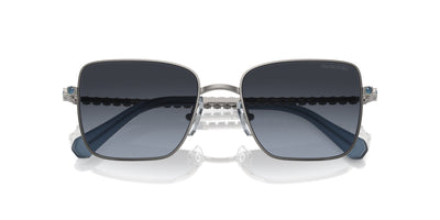 Swarovski SK7015 Gunmetal/Blue Polarised Gradient #colour_gunmetal-blue-polarised-gradient