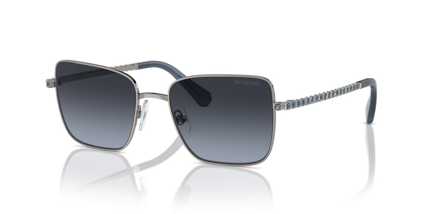 Swarovski SK7015 Gunmetal/Blue Polarised Gradient #colour_gunmetal-blue-polarised-gradient