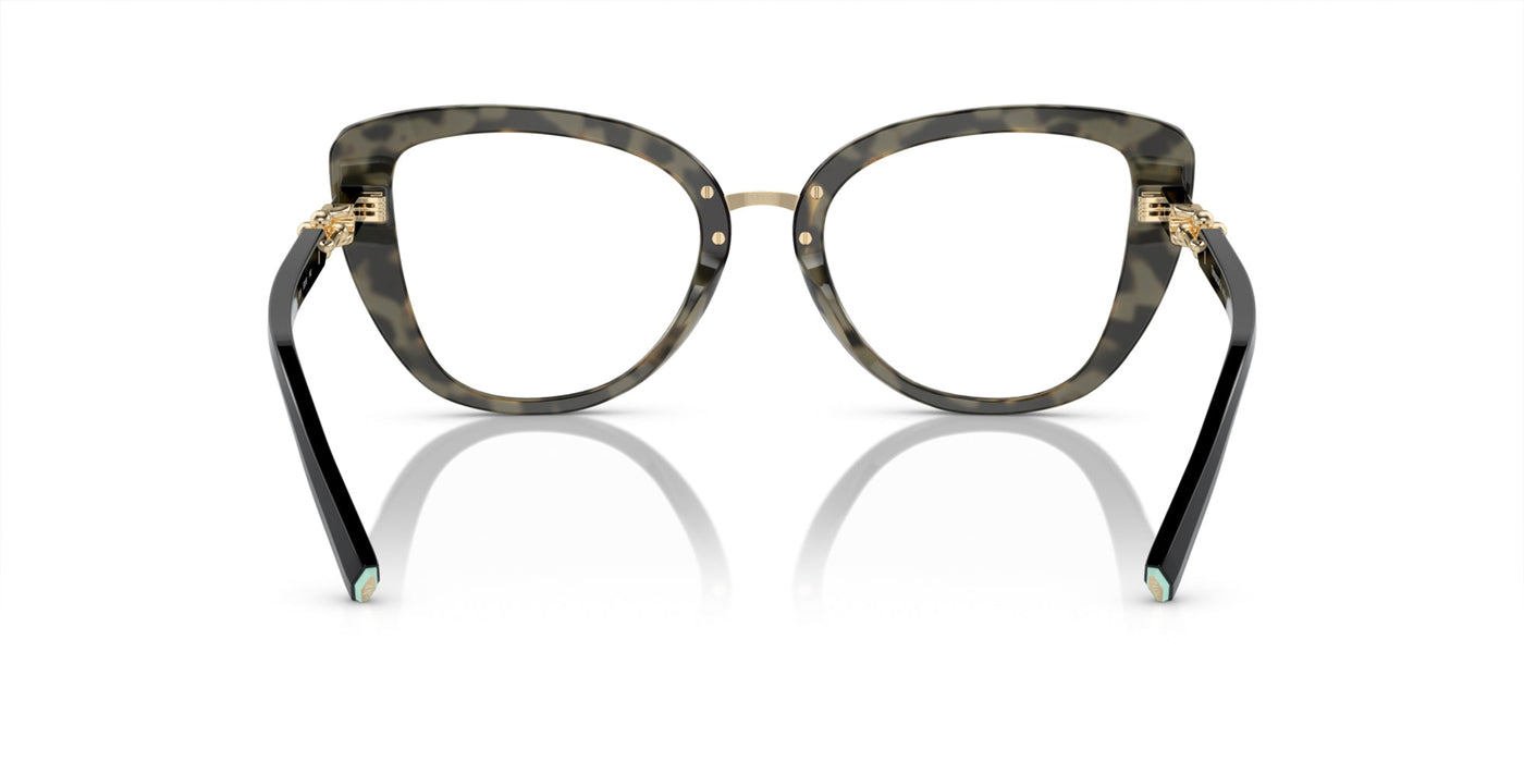 Tiffany TF2242 Black On Yellow Havana #colour_black-on-yellow-havana