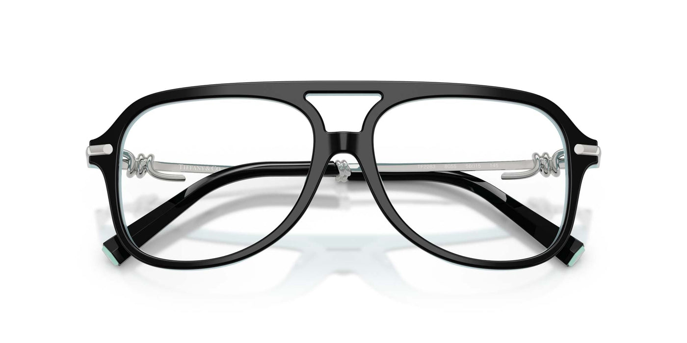 Tiffany TF2283 Black On Tiffany Blue #colour_black-on-tiffany-blue