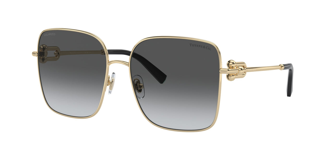 Tiffany TF3094 Pale Gold/Grey Gradient Polarised #colour_pale-gold-grey-gradient-polarised