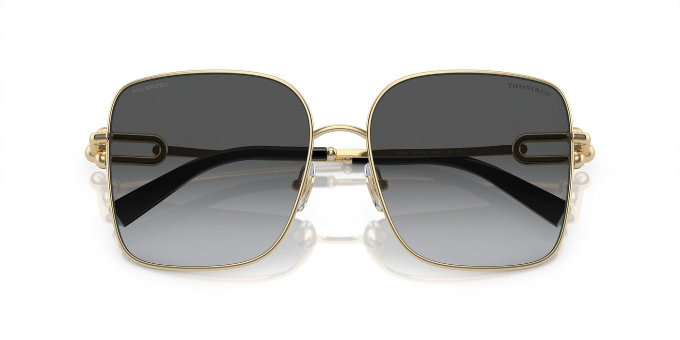 Tiffany TF3094 Pale Gold/Grey Gradient Polarised #colour_pale-gold-grey-gradient-polarised