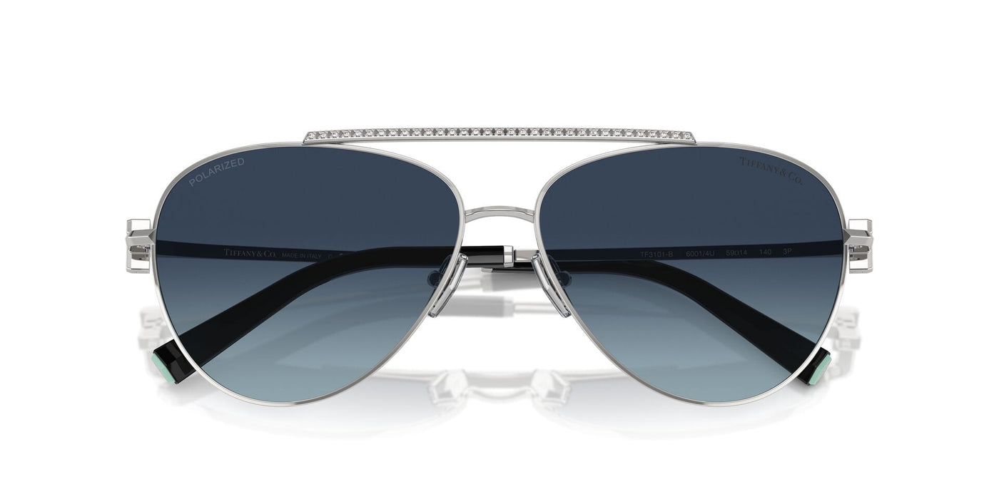 Tiffany TF3101B Silver/Azure Dark Blue Polarised #colour_silver-azure-dark-blue-polarised