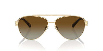 Tiffany TF3101B Pale Gold/Brown Polarised Gradient #colour_pale-gold-brown-polarised-gradient