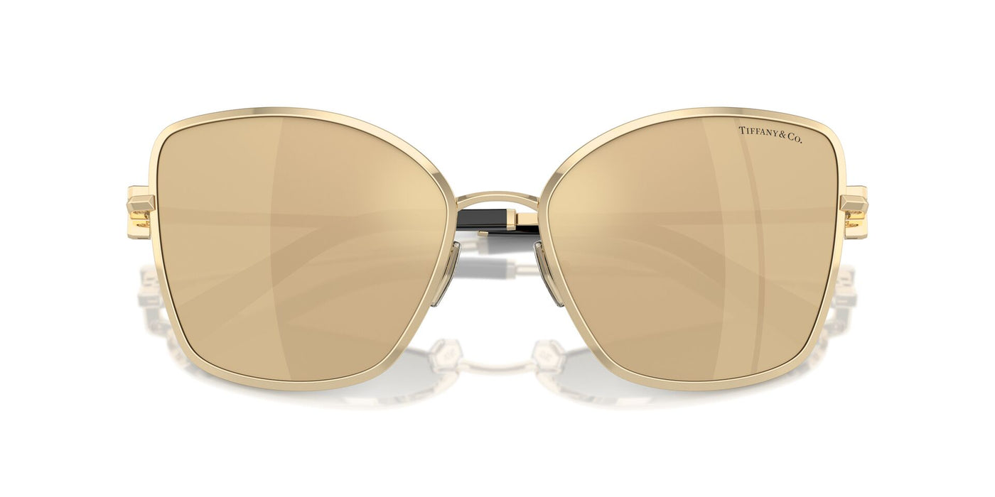 Tiffany TF3102B Pale Gold/Clear Real Yellow Gold Mirror #colour_pale-gold-clear-real-yellow-gold-mirror