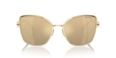 Tiffany TF3102B Pale Gold/Clear Real Yellow Gold Mirror #colour_pale-gold-clear-real-yellow-gold-mirror