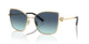 Tiffany TF3102B Pale Gold/Azure Blue #colour_pale-gold-azure-blue