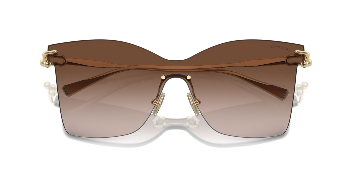 Tiffany TF3103K Pale Gold Plated/Brown Gradient #colour_pale-gold-plated-brown-gradient