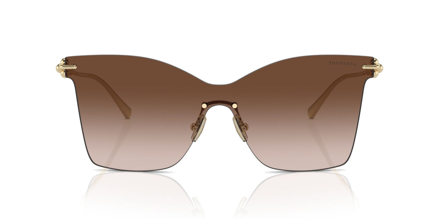 Tiffany TF3103K Pale Gold Plated/Brown Gradient #colour_pale-gold-plated-brown-gradient