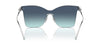 Tiffany TF3103K Silver Gold Plated/Azure Blue Gradient #colour_silver-gold-plated-azure-blue-gradient