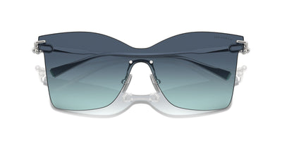 Tiffany TF3103K Silver Gold Plated/Azure Blue Gradient #colour_silver-gold-plated-azure-blue-gradient