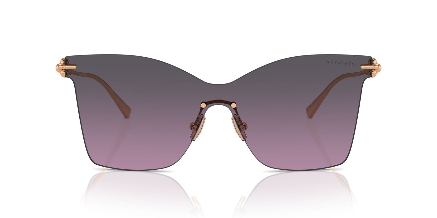 Tiffany TF3103K Rose Gold Plated/Light Violet Grey Gradient #colour_rose-gold-plated-light-violet-grey-gradient