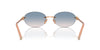 Tiffany TF3104D Rose Gold/Light Brown Blue Gradient #colour_rose-gold-light-brown-blue-gradient