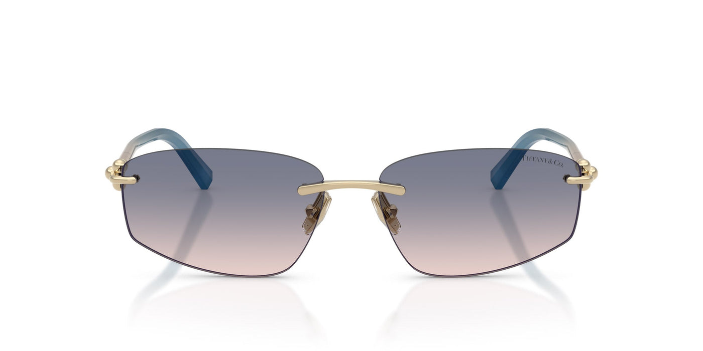 Tiffany TF3114 Pale Gold/Light Brown Blue Gradient #colour_pale-gold-light-brown-blue-gradient