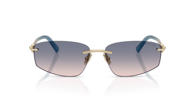 Tiffany TF3114 Pale Gold/Light Brown Blue Gradient #colour_pale-gold-light-brown-blue-gradient
