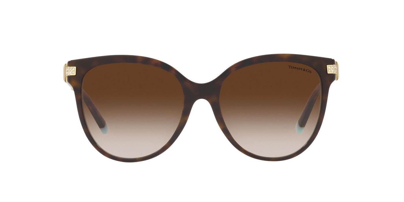 Tiffany TF4193B Havana On Tiffany Blue/Brown Gradient #colour_havana-on-tiffany-blue-brown-gradient