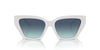 Tiffany TF4218 Bright White/Azure Blue Gradient #colour_bright-white-azure-blue-gradient