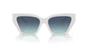 Tiffany TF4218 Bright White/Azure Blue Gradient #colour_bright-white-azure-blue-gradient