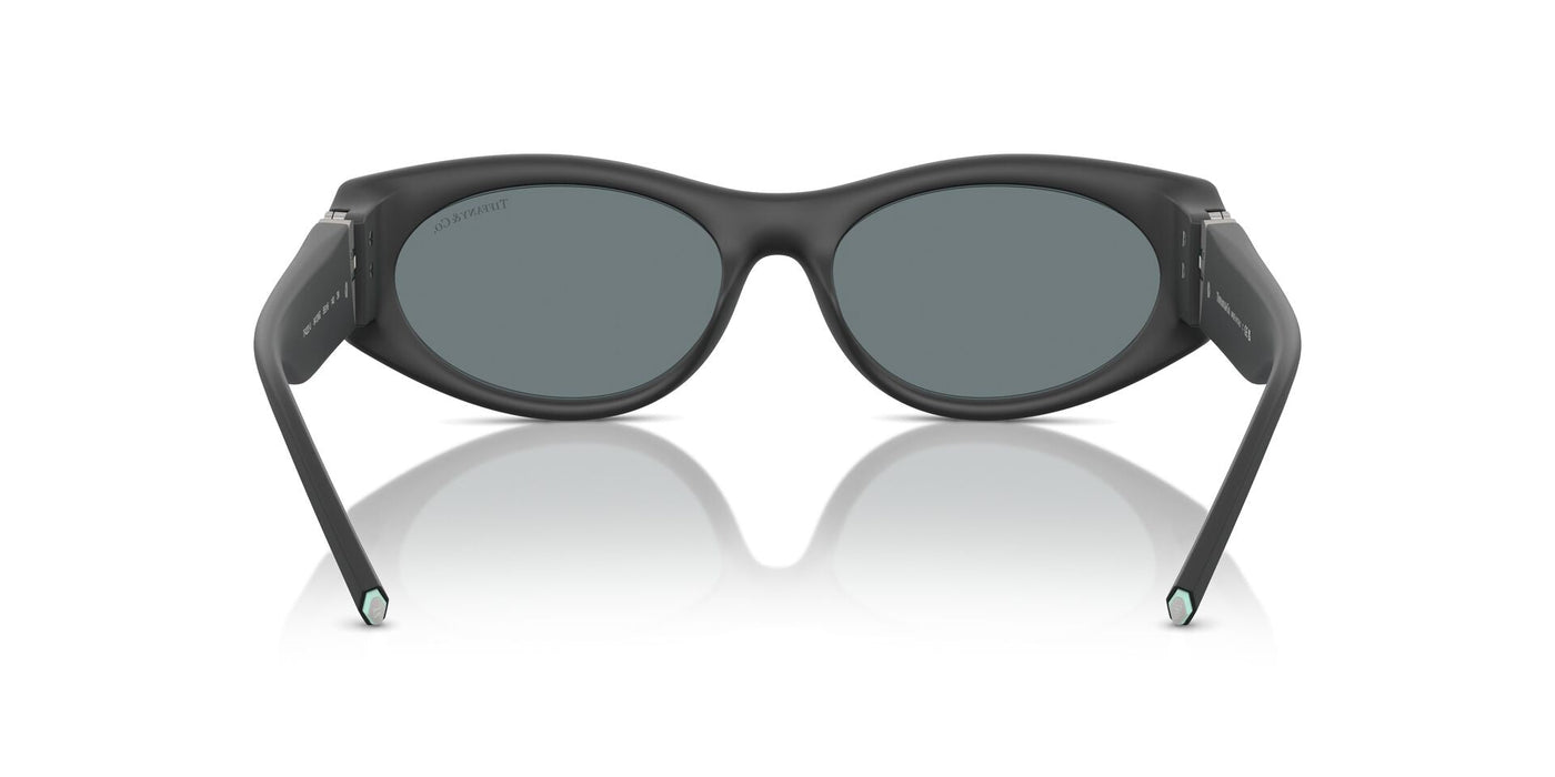 Tiffany TF4222U Black Rubberized/Grey Black Mirror #colour_black-rubberized-grey-black-mirror