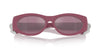 Tiffany TF4222U Fuchsia Rubberized/Violet Internal Silver Mirror #colour_fuchsia-rubberized-violet-internal-silver-mirror