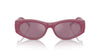 Tiffany TF4222U Fuchsia Rubberized/Violet Internal Silver Mirror #colour_fuchsia-rubberized-violet-internal-silver-mirror