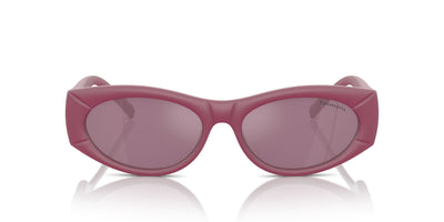 Tiffany TF4222U Fuchsia Rubberized/Violet Internal Silver Mirror #colour_fuchsia-rubberized-violet-internal-silver-mirror