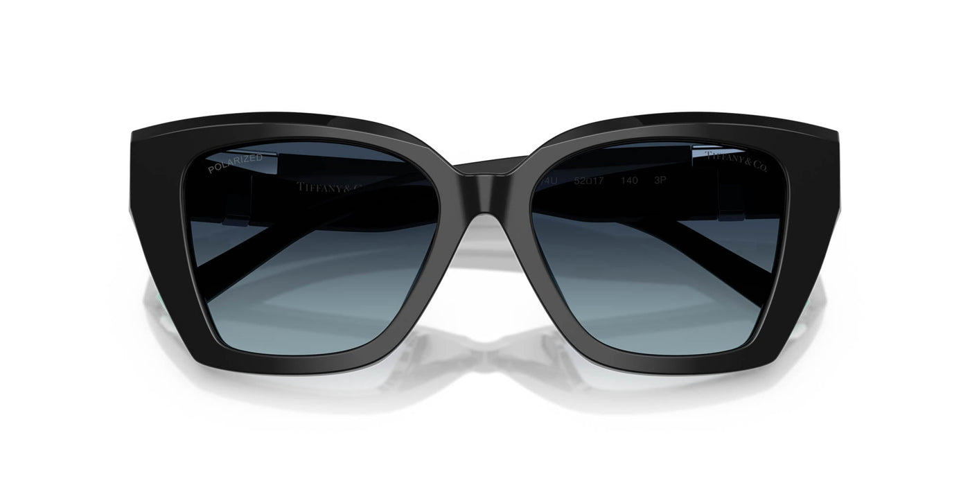 Tiffany TF4239U Black/Azure Dark Blue Polarised Gradient #colour_black-azure-dark-blue-polarised-gradient