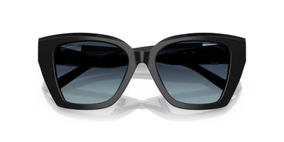 Tiffany TF4239U Black/Azure Dark Blue Polarised Gradient #colour_black-azure-dark-blue-polarised-gradient
