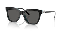 Tiffany TF4241D Black on Blue/Dark Grey #colour_black-on-blue-dark-grey